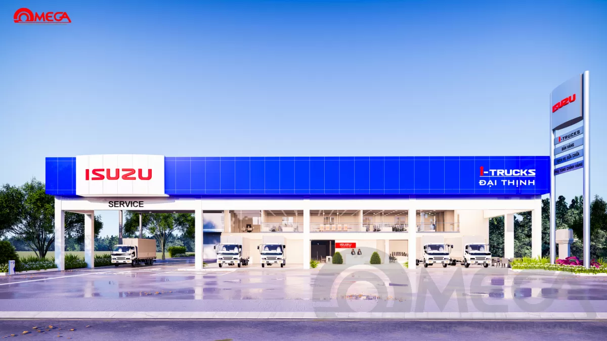 Thiết kế phòng cháy chữa cháy showroom ô tô